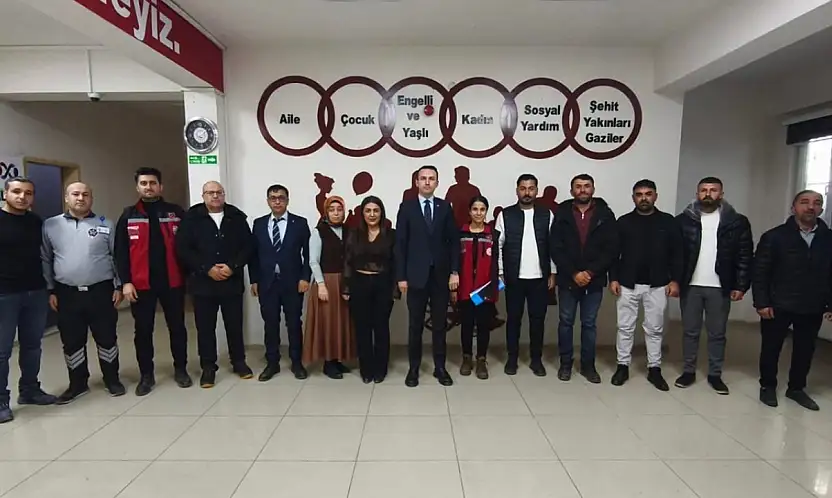 Kaymakam Bakan'dan Sosyal Hizmetler Müdürlüğüne denetim