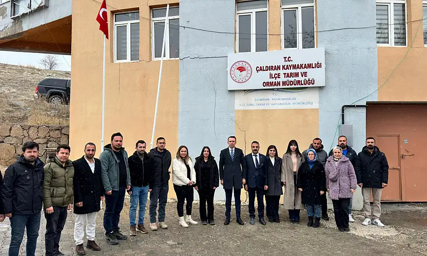 Kaymakam Bakan'dan tarım ve orman müdürlüğü'ne inceleme