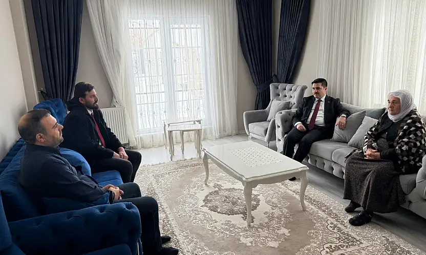 Kaymakam Bulut'tan şehit ailesine ziyaret