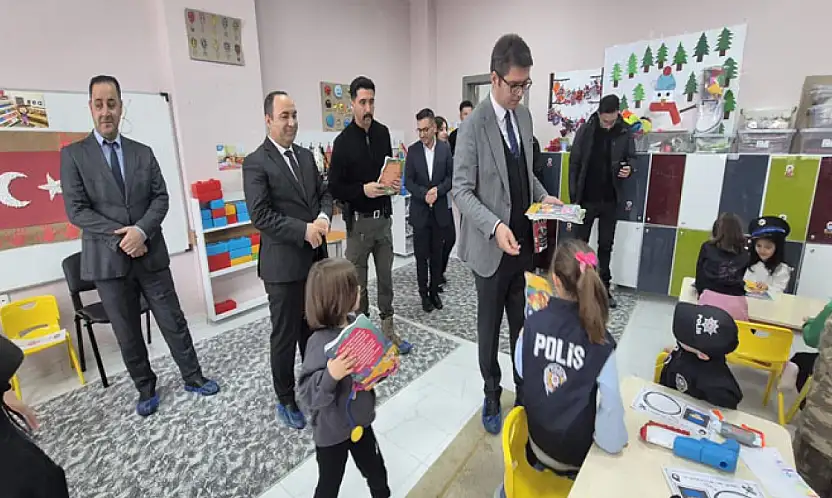 Kaymakam Karaloğlu'ndan Sahilkent Anaokuluna ziyaret