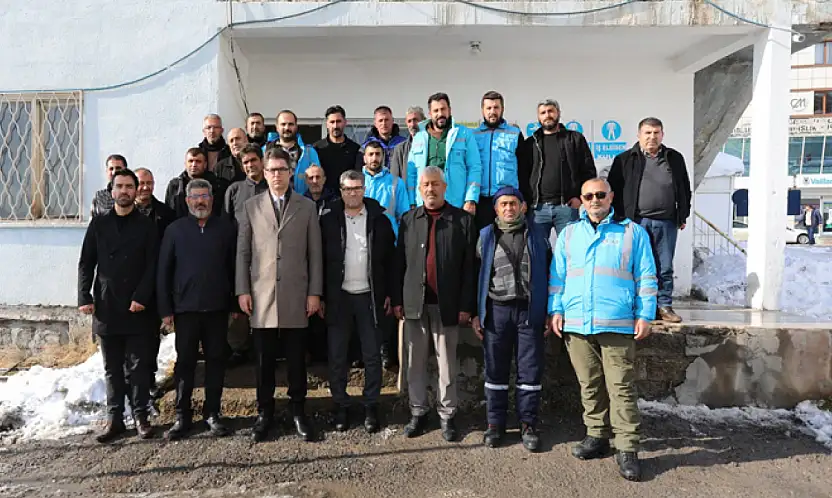 Kaymakam Karaloğlu'ndan VASKİ'ye ziyaret