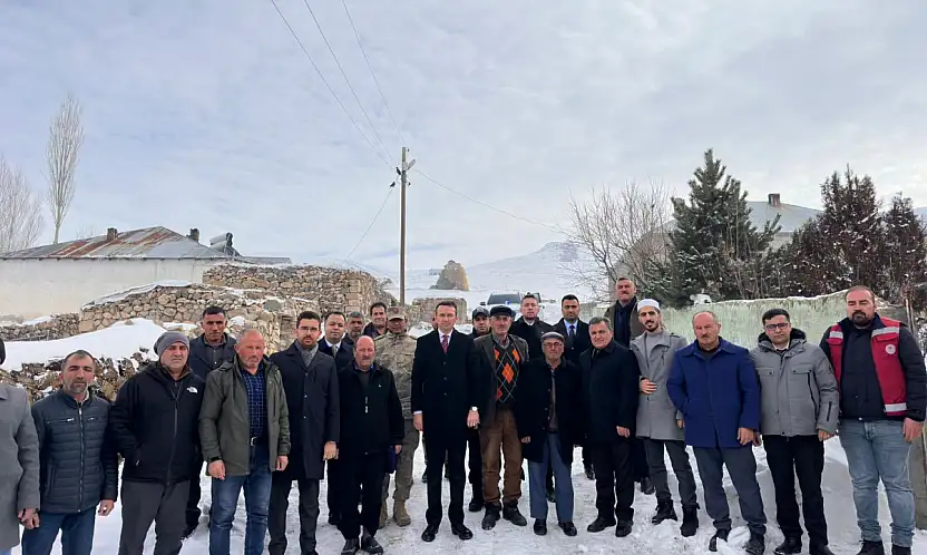 Kaymakam Süleyman Bakan'dan Buğulukaynak Mahallesi'ne ziyaret