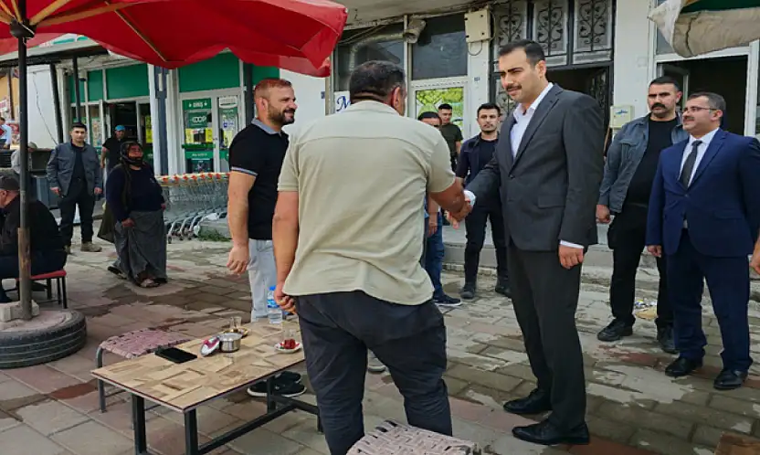 Kaymakam Türkoğlu'ndan esnaflara ziyaret