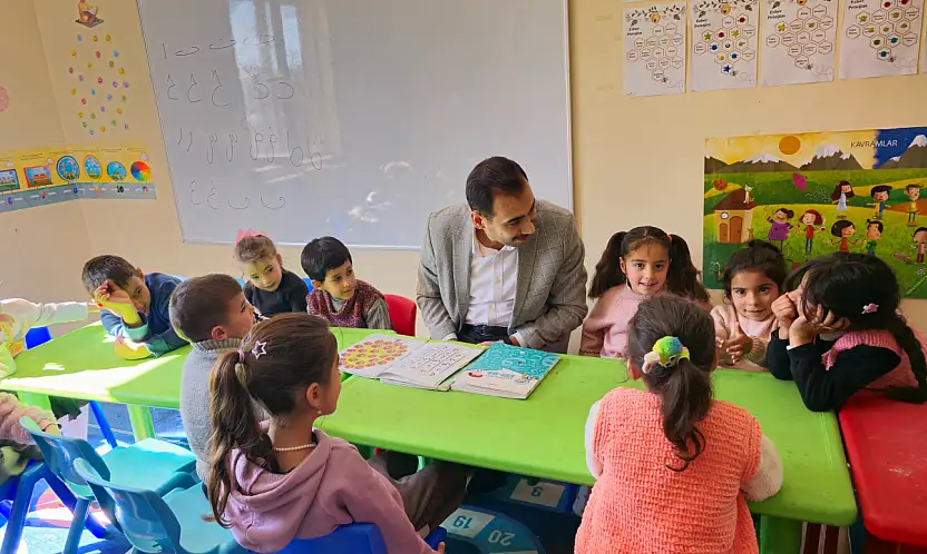 Kaymakam Türkoğlu'ndan Kur'an Kursu ziyareti