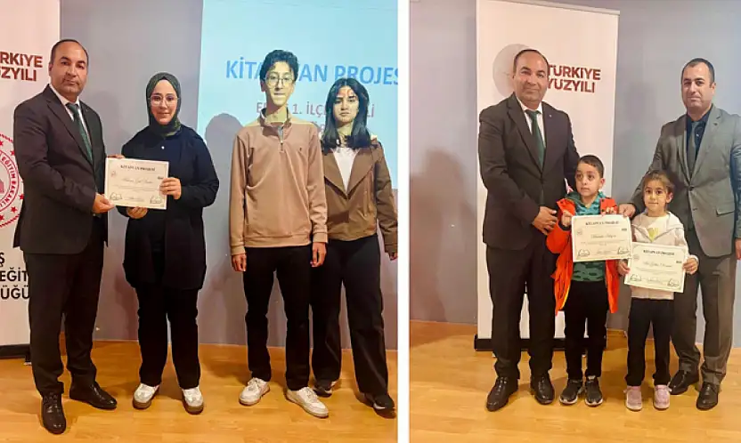Kitap Okuma Yarışması'nda ödüller sahiplerini buldu
