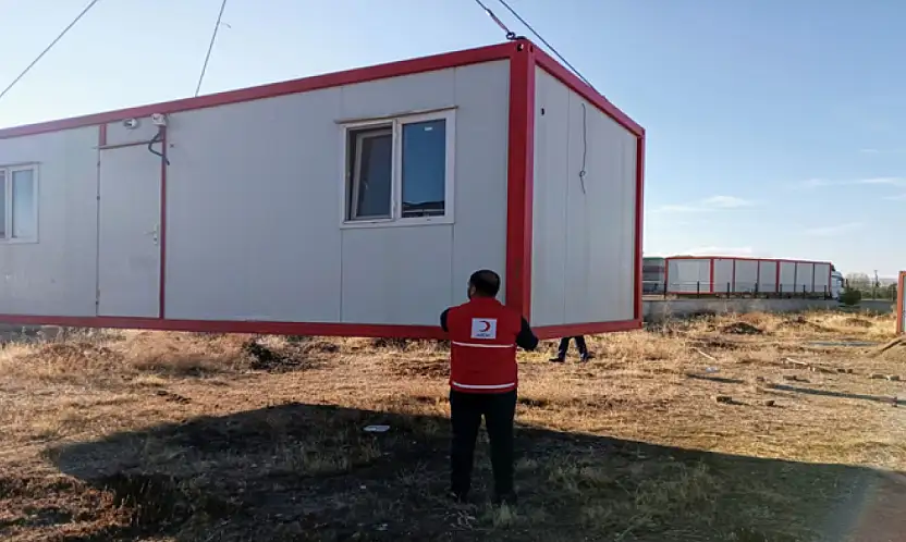 Kızılay, Erciş'te afet müdahale kapasitesini artırıyor