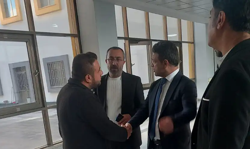 Kuşan'dan hastane ziyareti