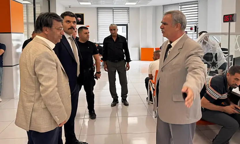 Milletvekili Türkmenoğlu'ndan İpekyolu Kaymakamlığı'na ziyaret