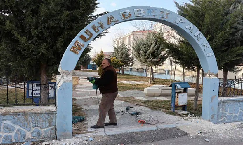 Muhabbet Parkı'na estetik dokunuş