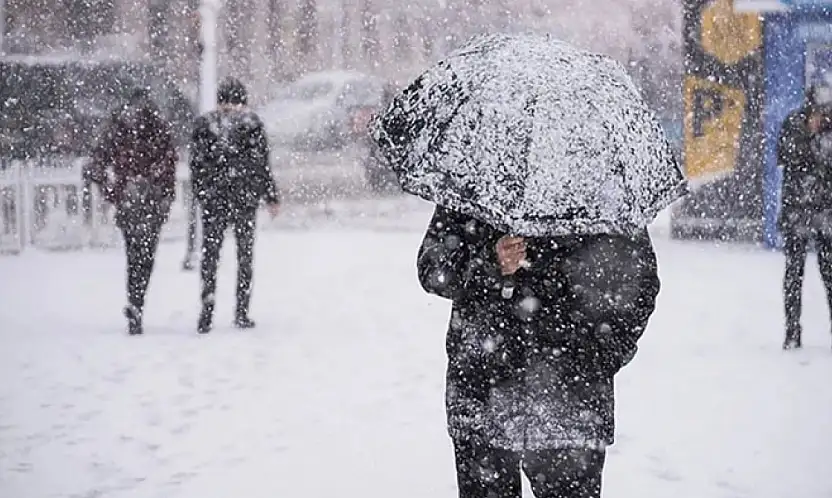 Muradiye'de kuvvetli yağış ve kar alarmı