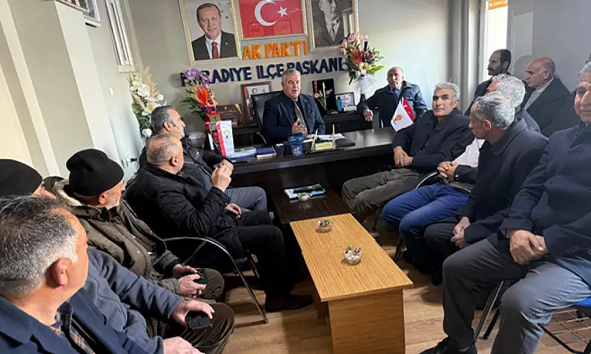 Muradiye'de mahalle başkanları toplantısı yapıldı