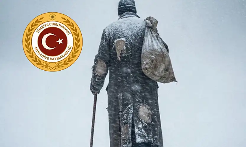 Muradiye Kaymakamlığı'ndan duyarlı çağrı: Kimse soğukta kalmasın