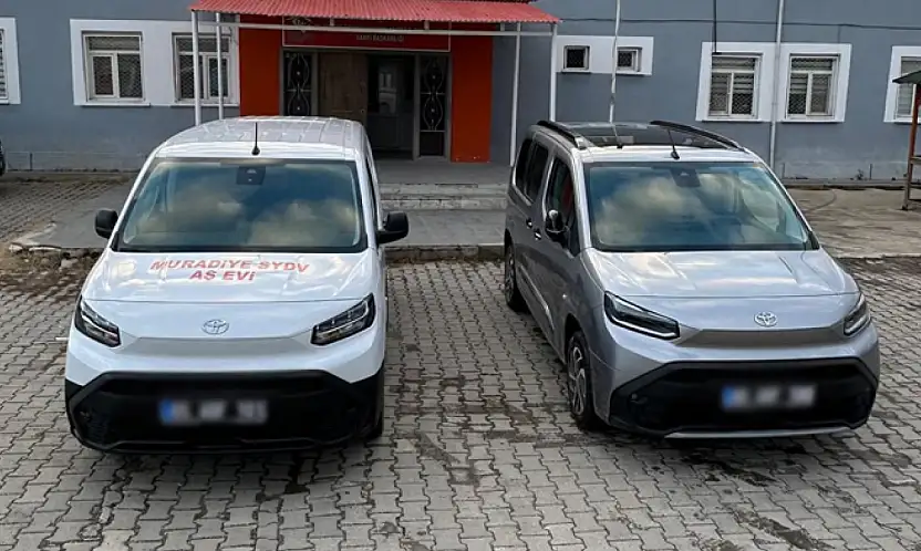 Muradiye SYDV'ye iki yeni araç