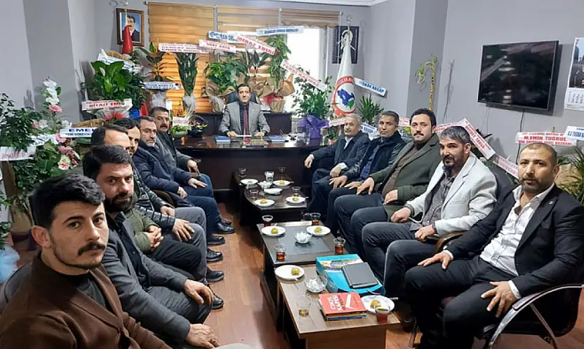 MÜSİAD heyetinden Çelik'e hayırlı olsun ziyareti