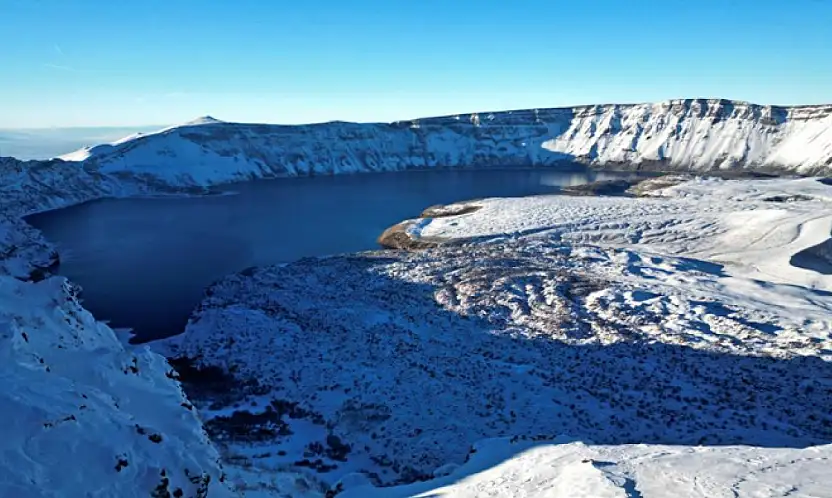 Nemrut, Van Gölü ve Süphan'da kışın en güzel hali