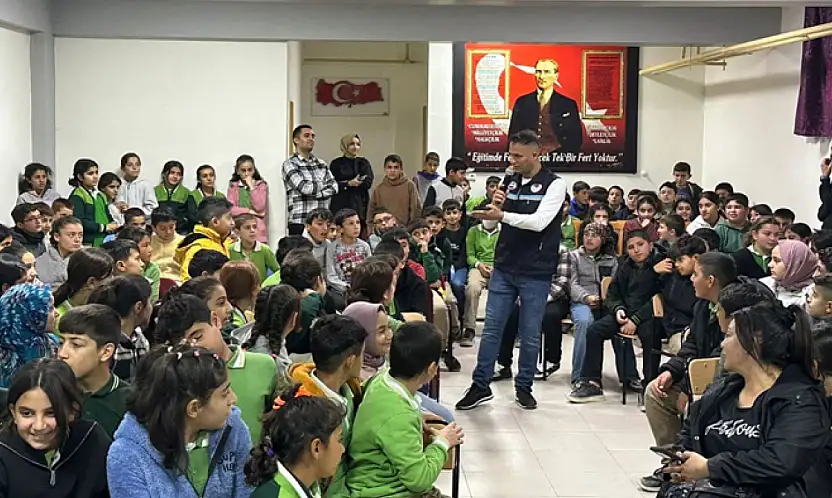 Öğrencilere 'Balık Tüketimini Arttıralım, Sucul Hayatı Koruyalım' eğitimi