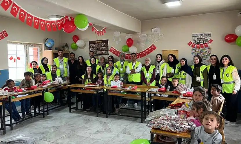 Oğuldami Mahallesi'nde minik kalpler bir araya geldi