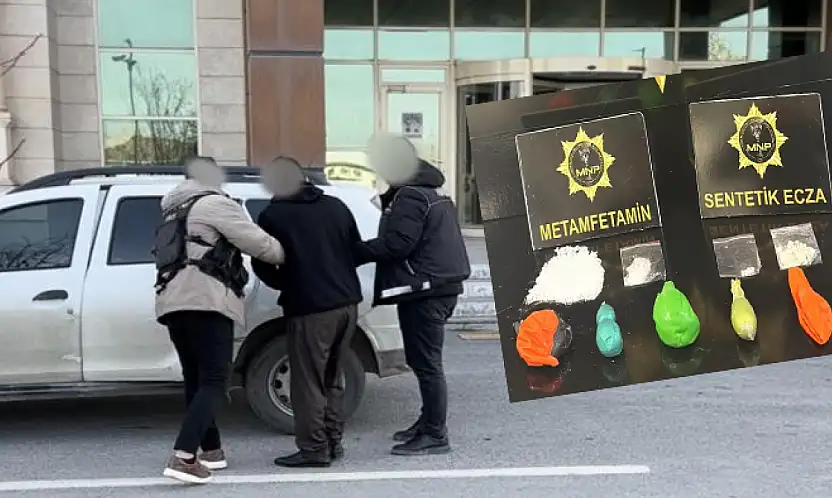 Otobüs yolcusunda uyuşturucu ele geçirildi