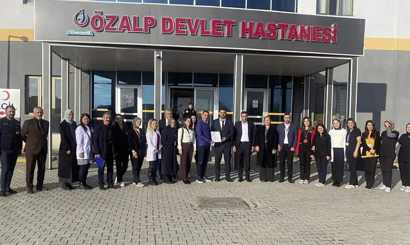 Özalp Devlet Hastanesi anne dostu hastane unvanını aldı