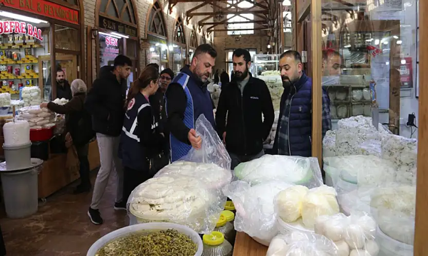 Peynirciler Çarşısına sıkı denetim