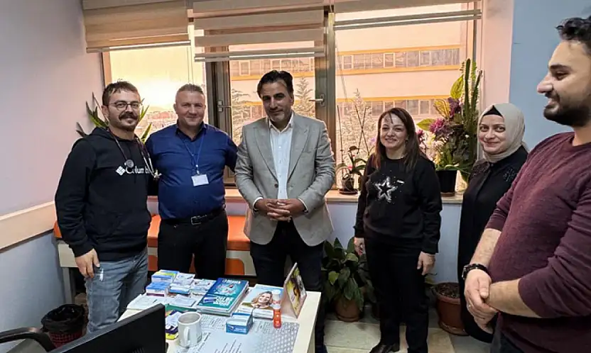 Sarıkaya'dan poliklinik hekimlerine moral ziyareti