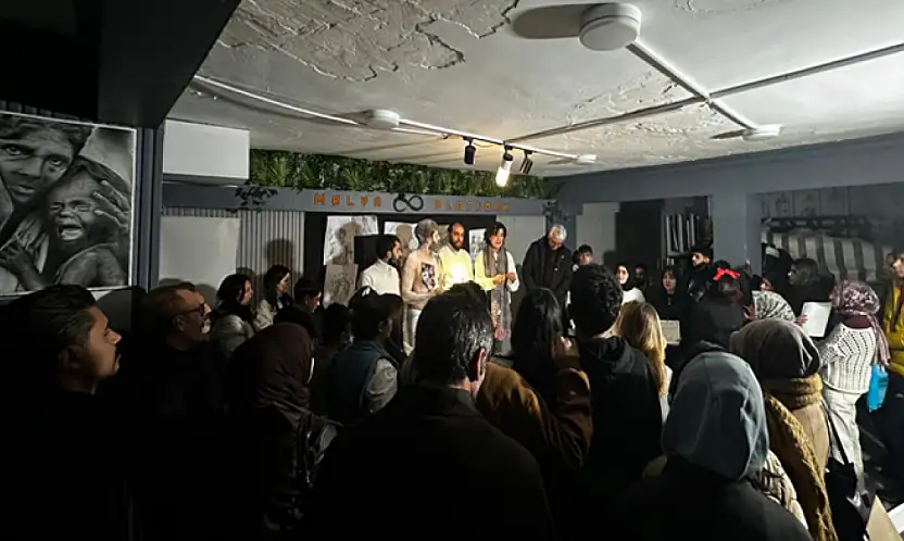 Savaşın insan üzerindeki izleri sanatla tartışıldı