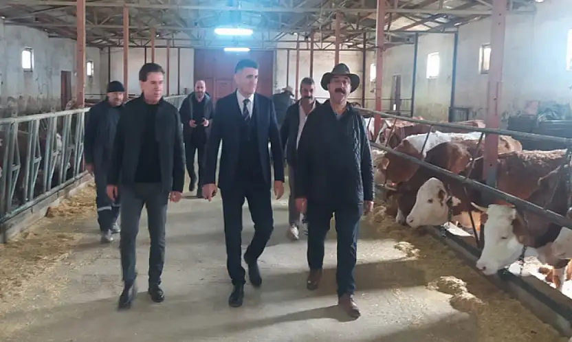 Şişman'dan hayvan yetiştiricilerine ziyaret