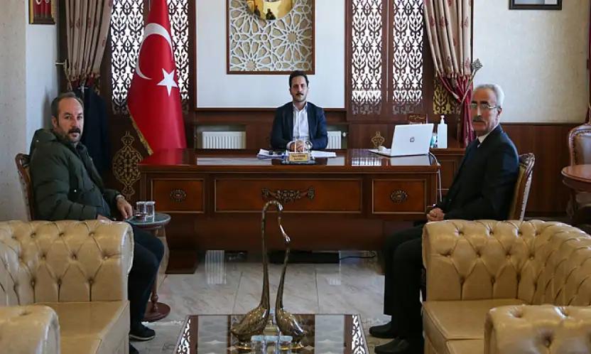 Sönmez'den Kaymakam Erdem'e ziyaret