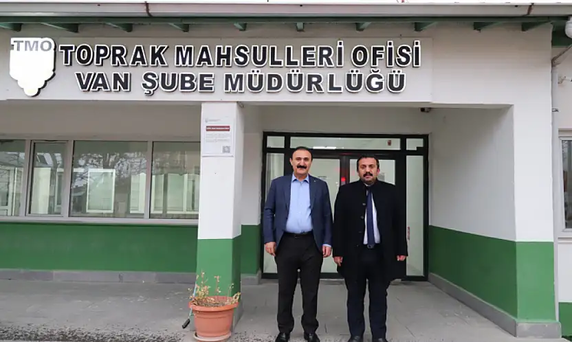 Süer'den TMO Van Şube Müdürlüğü'ne ziyaret