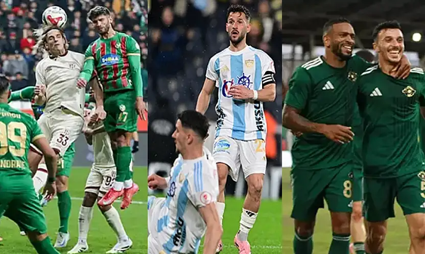 TFF 1. Lig'de 25. Hafta heyecanı başlıyor