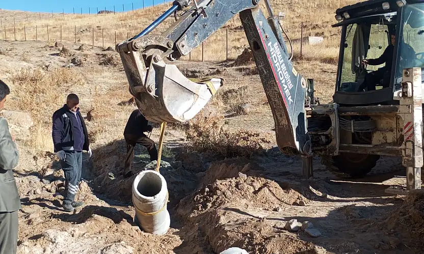 Tınazlı ve Yavuzlar mahallesinde altyapı çalışması