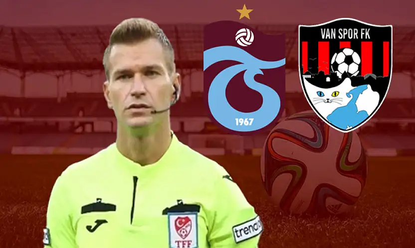 Trabzonspor, Vanspor kupa maçının hakemi belli oldu