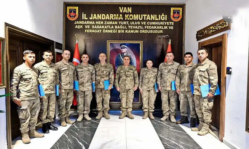 Tuğgeneral Avkıran, başarılı personelleri ödüllendirdi