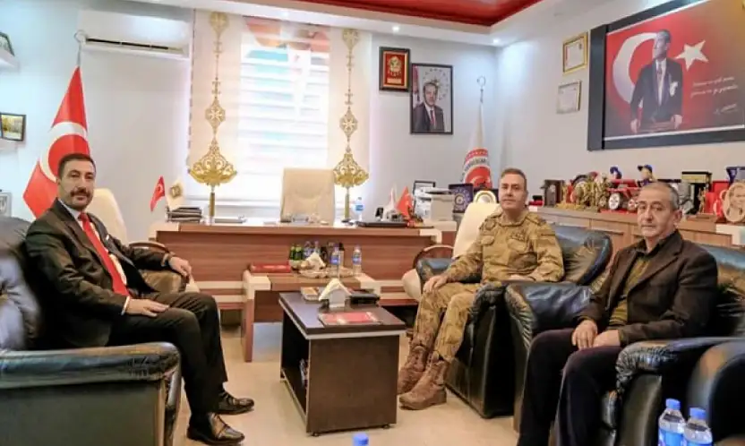 Tuğgeneral Avkıran'dan Güvenlik Korucuları Federasyonuna ziyaret