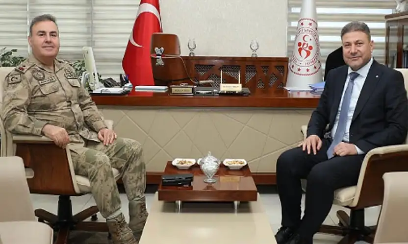 Tuğgeneral Avkıran'dan İl Müdürü Tosun'a ziyaret