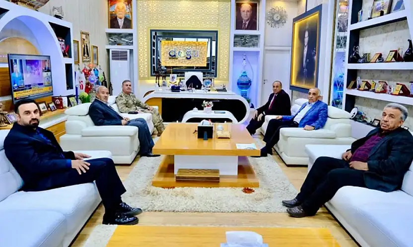 Tuğgeneral Avkıran'dan Kandaşoğlu'na ziyaret