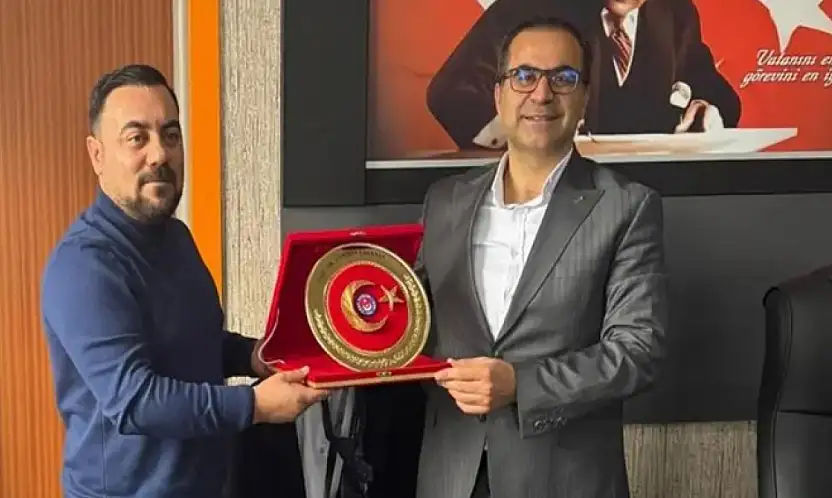 Türk Sağlık-Sen'den Başhekim Karaman'a ziyaret