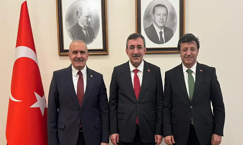 Türkmenoğlu ve Kayatürk'ten Yılmaz'a ziyaret