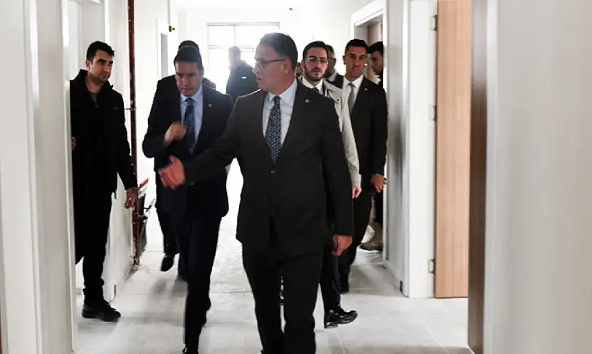 Vali Balcı, Kur'an kursu inşaatında incelemelerde bulundu