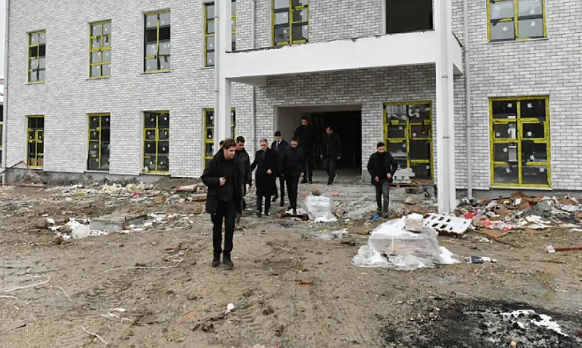 Vali Balcı, Sosyal Hizmet Kampüsünde İncelemelerde bulundu