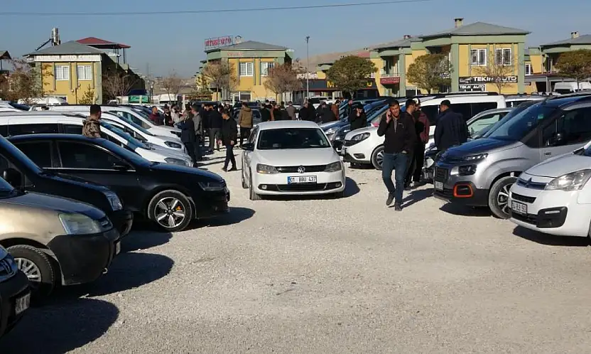 Van açık oto pazarında fiyatlar Türkiye ortalamasının üzerinde