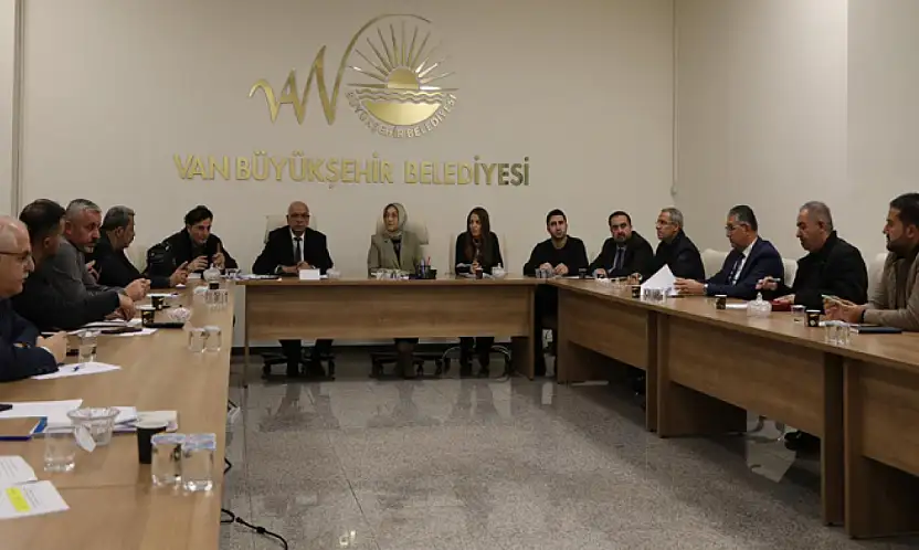 Van Büyükşehir Belediyesi'nde İş Sağlığı ve Güvenliği toplantısı gerçekleştirildi