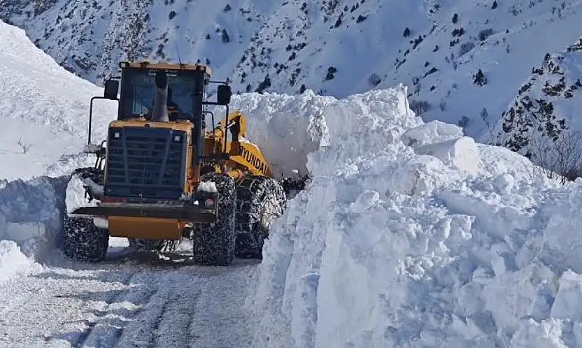 Van-Çatak karayolu ulaşıma açılmaya çalışılıyor