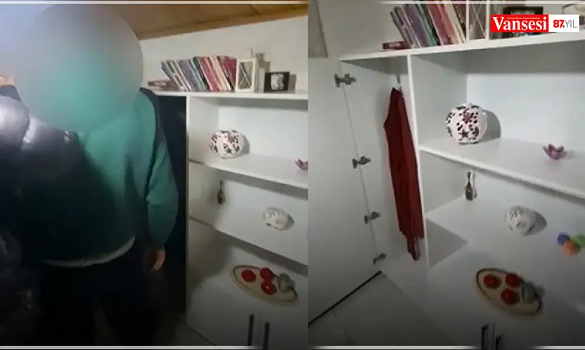 Van'da 12,5 yıl kesinleşmiş hapis cezası bulunan müdür gizli bölmede yakalandı