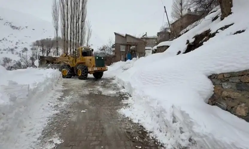 Van'da 78 yerleşim yerine ulaşılamıyor