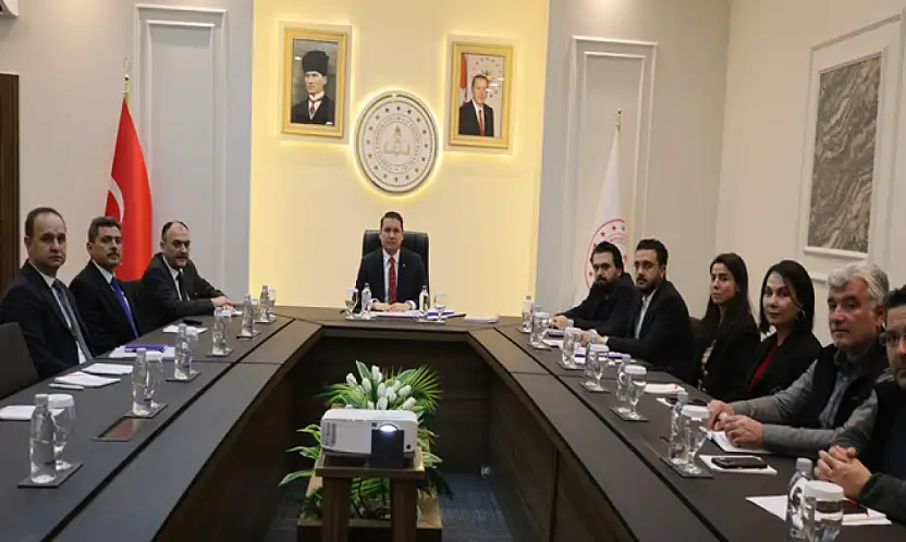 Van'da eğitim ve sağlık projeleri masaya yatırıldı