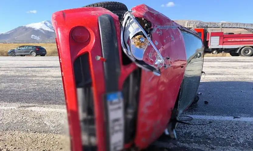 Van'da feci trafik kazası can aldı