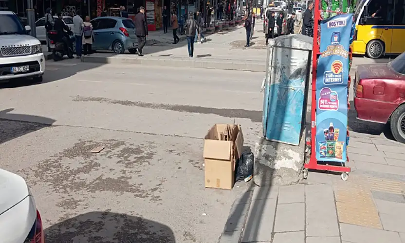 Van'da gelişigüzel atılan çöpler tepki topluyor