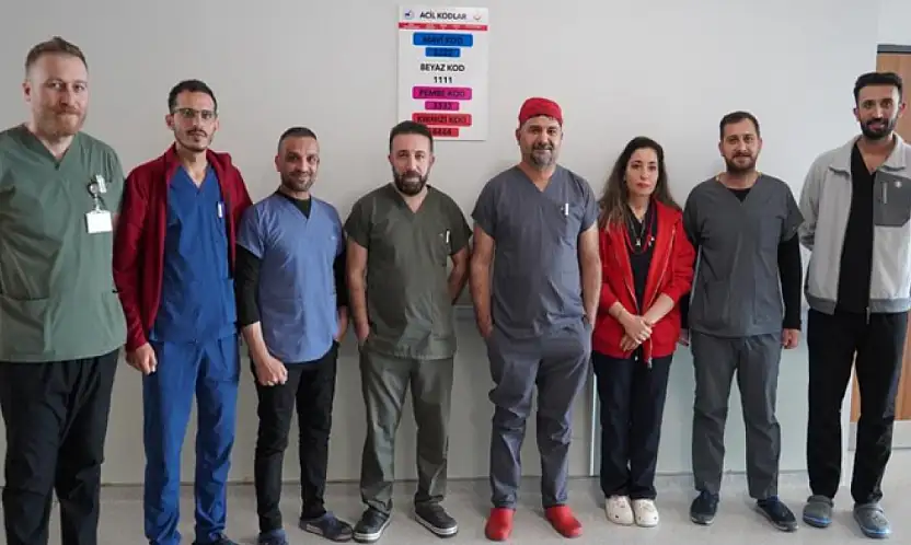 Van'da ileri düzey aort cerrahisiyle hasta hayata tutundu