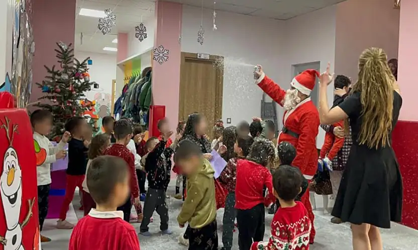 Van'da Kandil günü Noel kutlaması tepki çekti